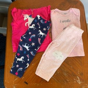 3 for $30   BABY GIRL 4 PIECE BUNDLE